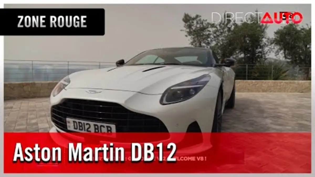 replay de Zone Rouge - Aston Martin DB12 : good bye V12, welcome V8 !
