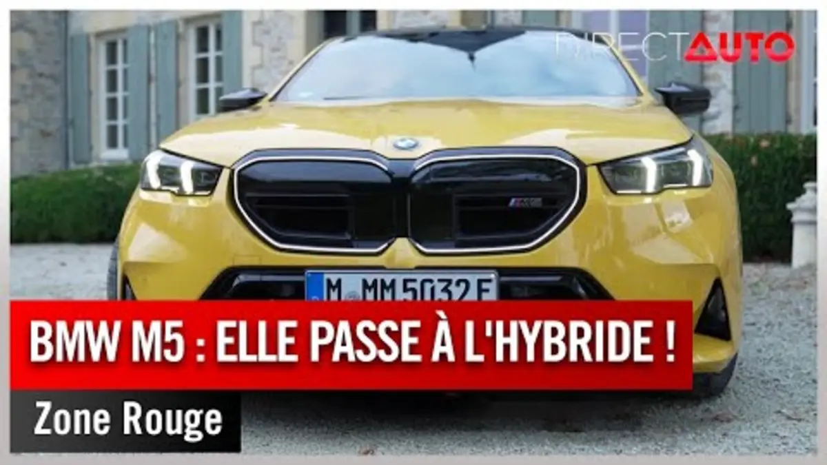 replay de Zone Rouge - BMW M5 : elle passe à l'hybride !