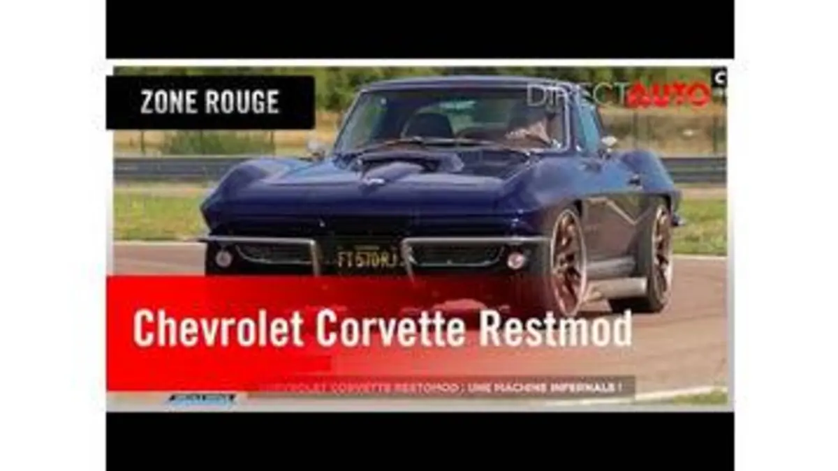 replay de Zone Rouge – Chevrolet Corvette Restmod : une machine infernale !