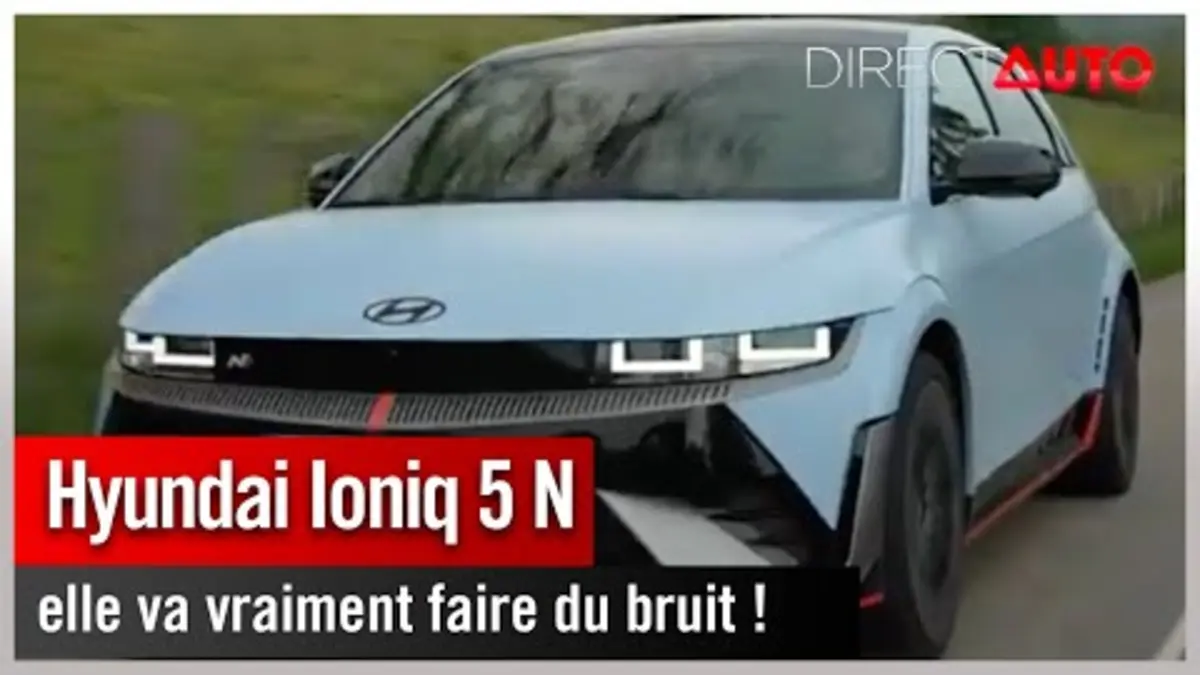 replay de Zone Rouge - Hyundai Ioniq 5 N : elle va vraiment faire du bruit !