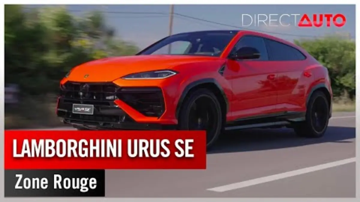 replay de Zone Rouge - Lamborghini Urus SE : le SUV de tous les superlatifs !