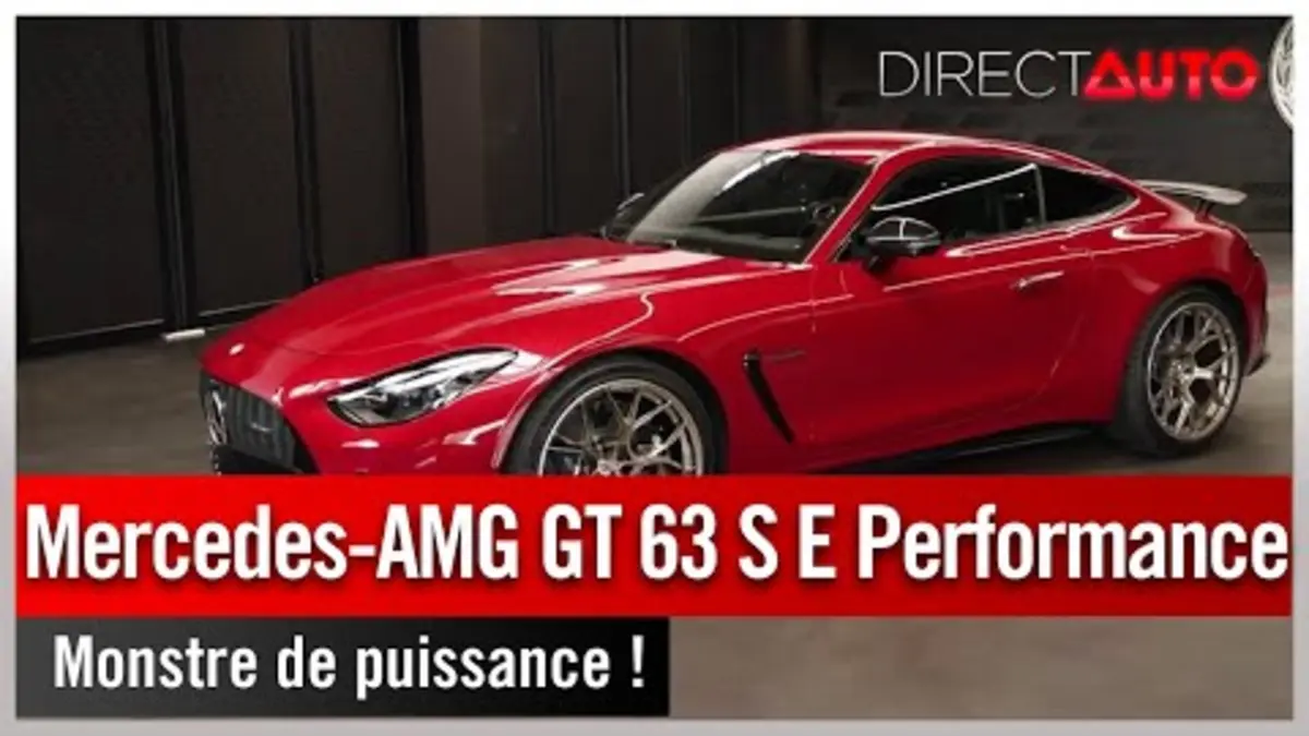 replay de Zone Rouge - Mercedes-AMG GT 63 S E Performance : monstre de puissance !