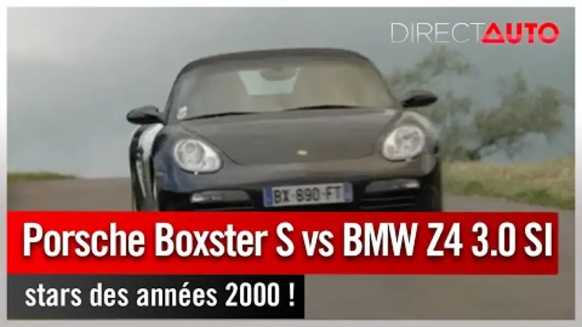 replay de Zone Rouge - Porsche Boxster S vs BMW Z4 3.0 SI : stars des années 2000 !