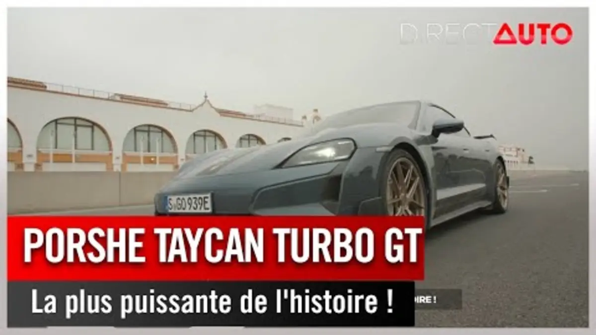 replay de Zone Rouge - Porsche Taycan Turbo GT : la plus puissante de l'histoire !