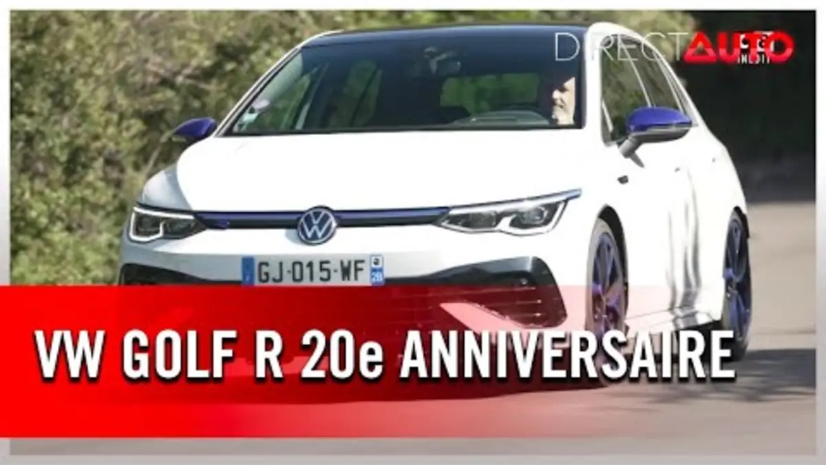replay de Zone Rouge - VW Golf R 20e anniversaire : toujours aussi racée !