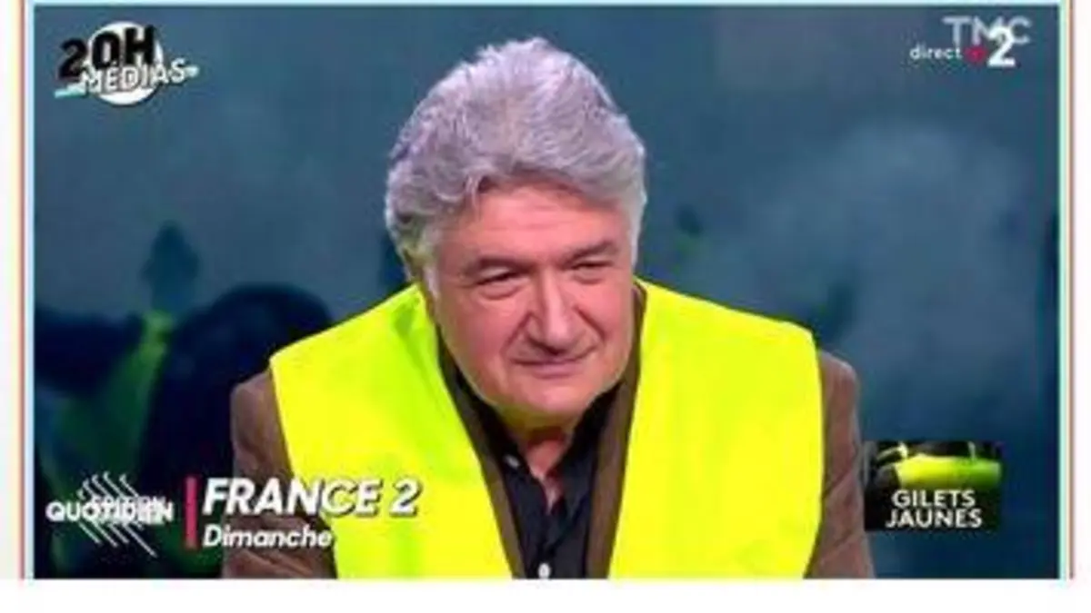 replay de 20h Médias : Jean-François Barnaba, le gilet jaune superstar
