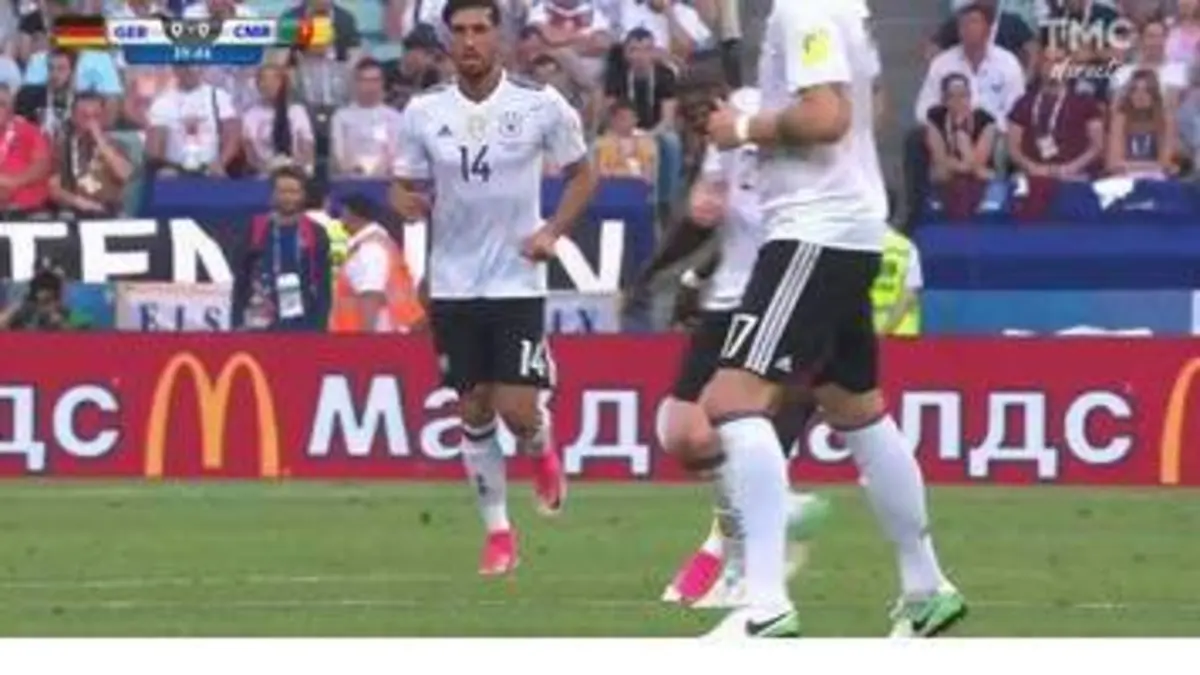 replay de 40' Allemagne 0 - 0 Cameroun : Voir l'occasion d'Aboubakar en vidéo