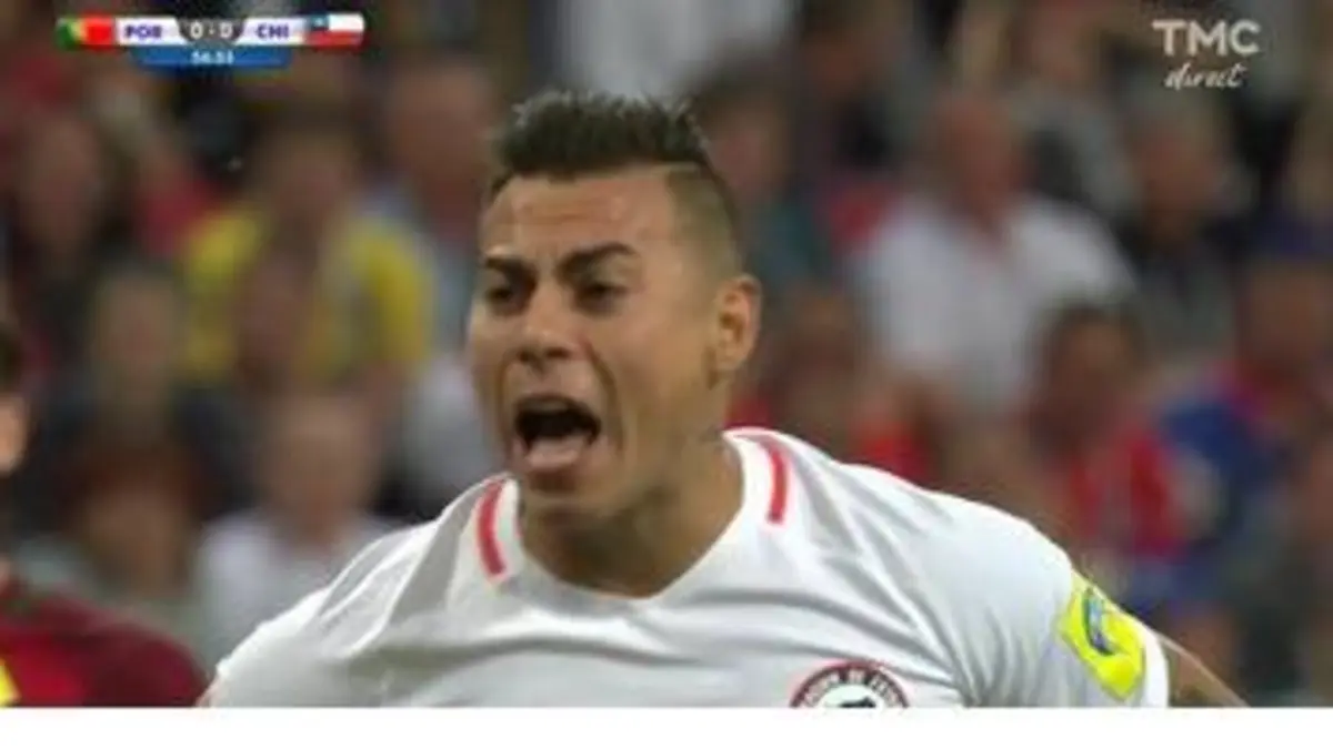 replay de 57' Portugal 0 - 0 Chili : Voir la magnifique reprise de volée de Vargas en vidéo