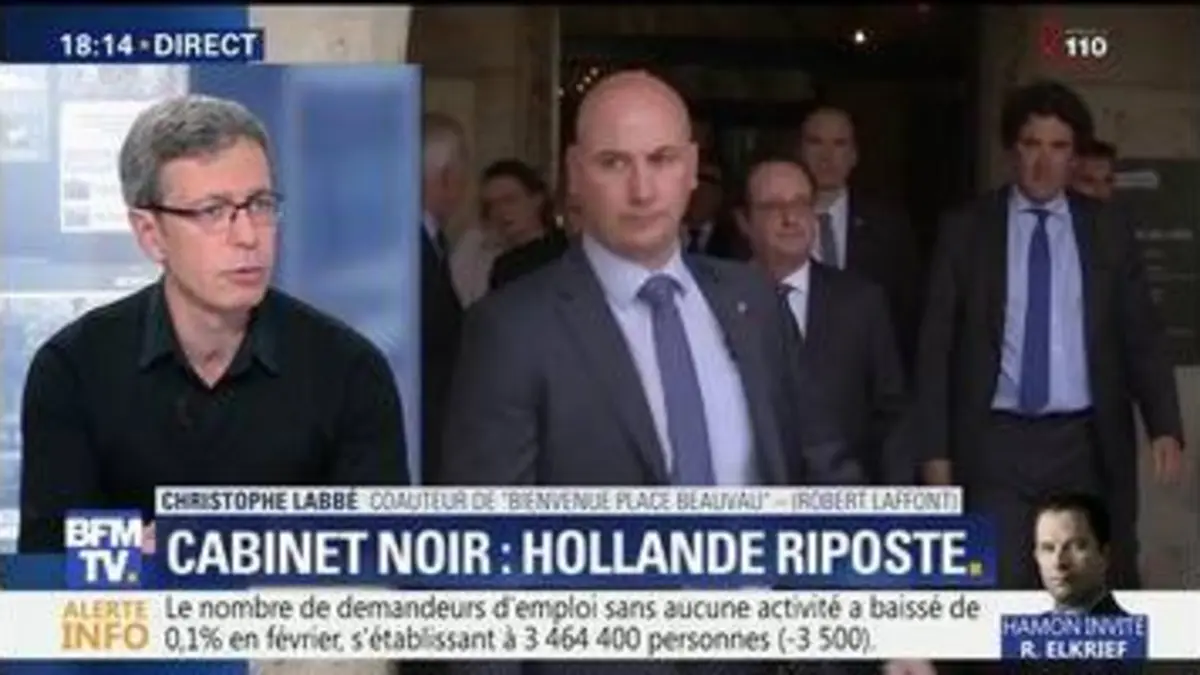 replay de Accusations de cabinet noir: Hollande met en cause le manque de "dignité" de Fillon (1/2)