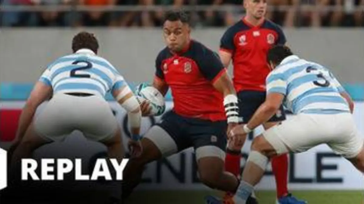 replay de Angleterre - Argentine (Coupe du monde de rugby - Japon 2019)