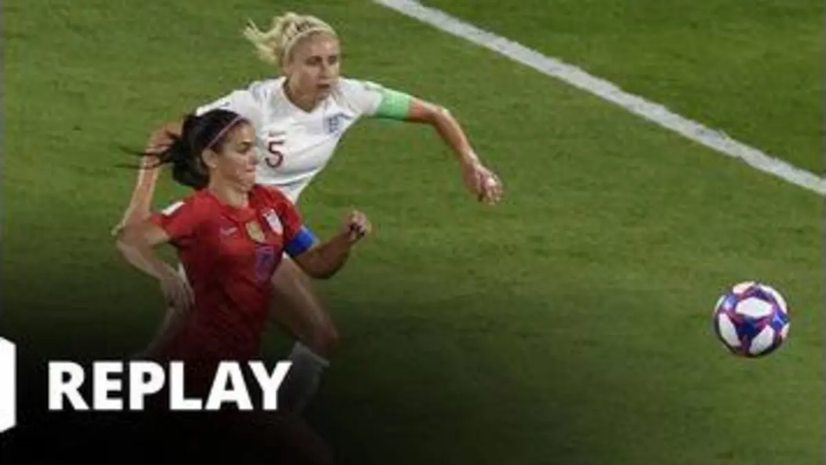 replay de Angleterre - USA - Coupe du Monde Féminine de la FIFA, France 2019