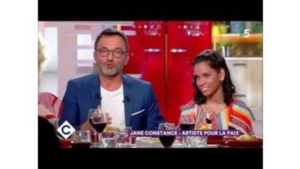 replay de Au dîner avec Jane Constance et Frédéric Lopez - C à Vous - 09/04/2018