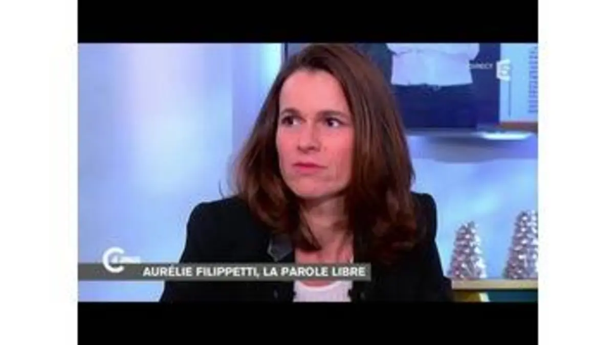 replay de Aurélie Filippetti, la parole libérée - C à vous - 15/12/2014