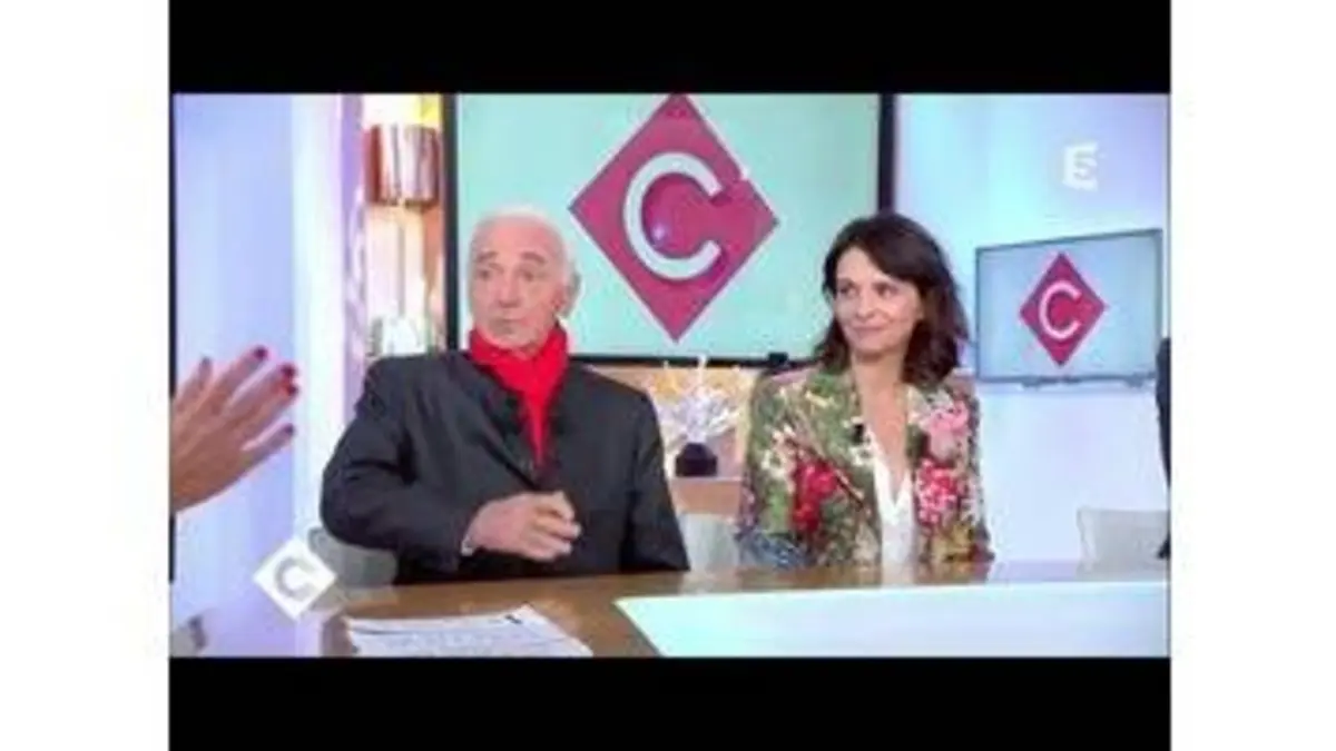 replay de Aznavour - Binoche : les monuments français - C à Vous - 22/09/2017