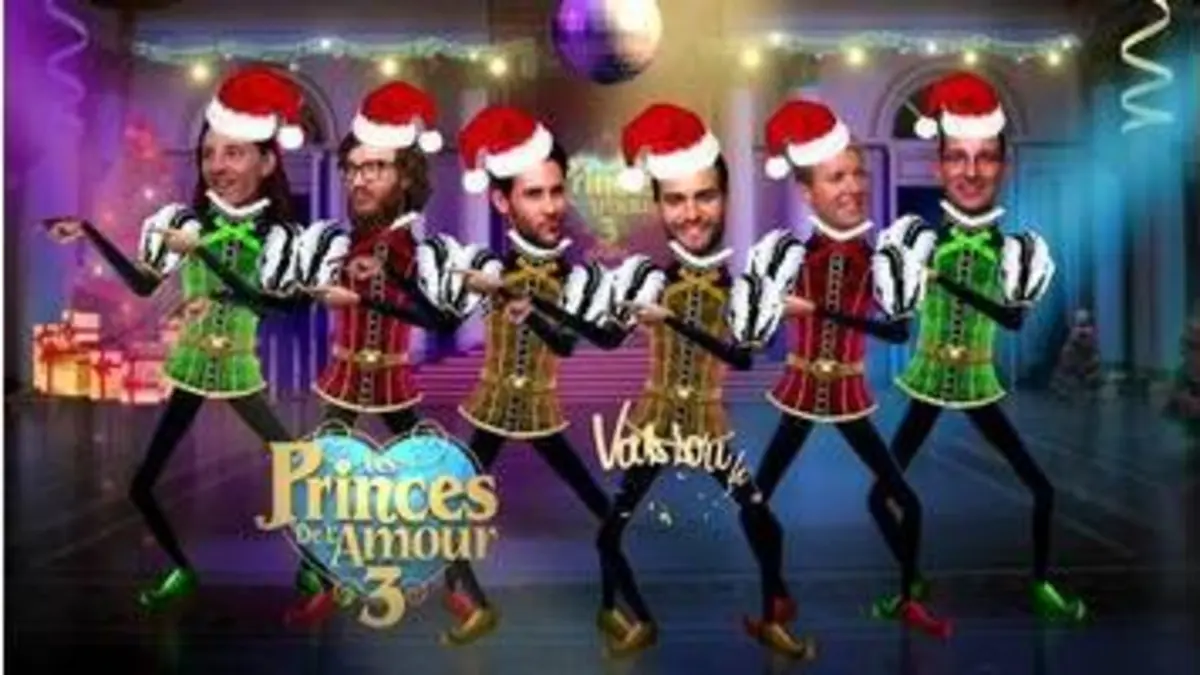 replay de Bandes-Annonces W9 : Les princes de l'amour vous souhaitent de Joyeuses fêtes !