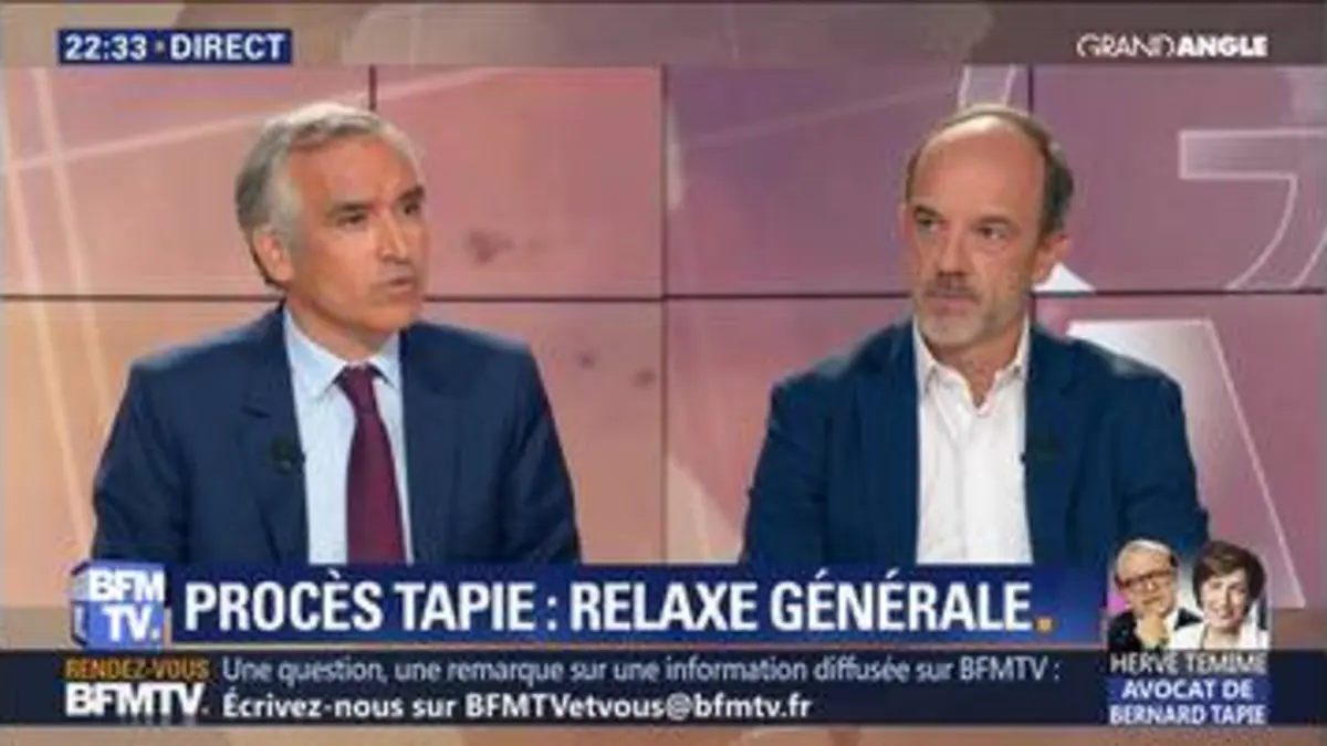 replay de Bernard Tapie: La relaxe surprise (3/5)