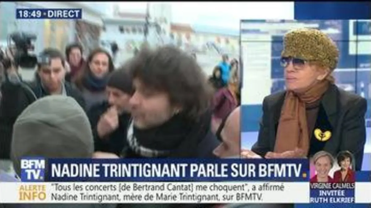 replay de Bertrand Cantat: "Qu'il monte sur scène et qu'il soit applaudi, c'est un scandale", Nadine Trintignant