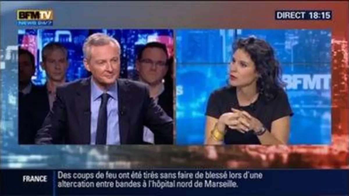 replay de BFM Politique: L'interview de Bruno Le Maire par Apolline de Malherbe (1/6) - 23/11