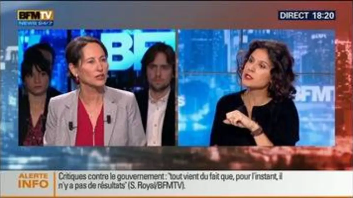 replay de BFM Politique: L'interview de Ségolène Royal par Apolline de Malherbe (1/5) - 19/10