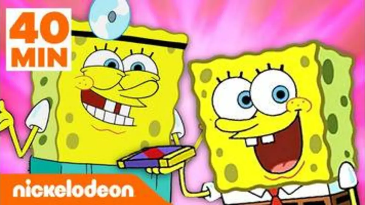 replay de Bob l'éponge | 40 MINUTES des jobs les plus drôles de Bob l'éponge | Nickelodeon France