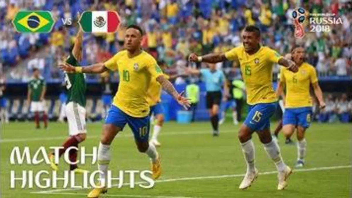 replay de Brazil v Mexico - 2018 FIFA World Cup Russia™ - Match 53