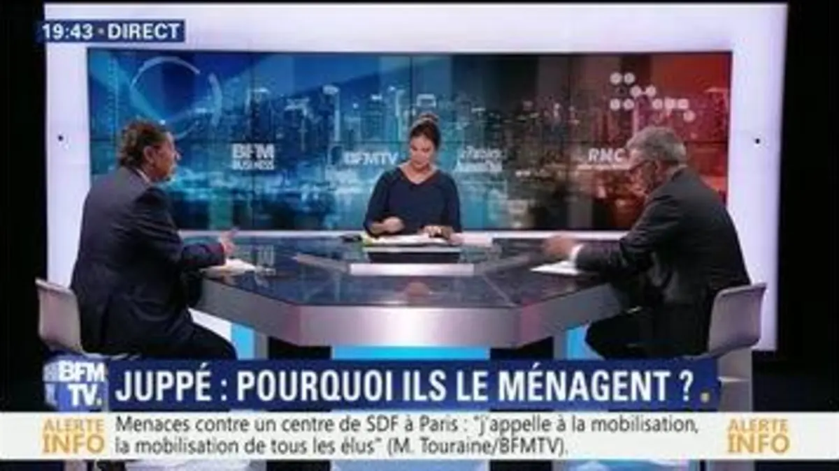 replay de Brunet & Neumann: Pourquoi les autres candidats ont-ils ménagé Alain Juppé lors du 2ème débat de la primaire ?
