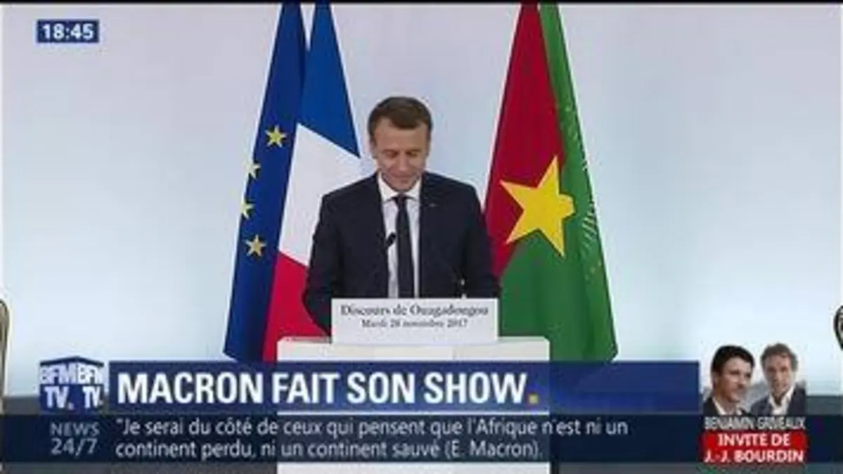 replay de Burkina Faso: Emmanuel Macron fait son show (2/2)