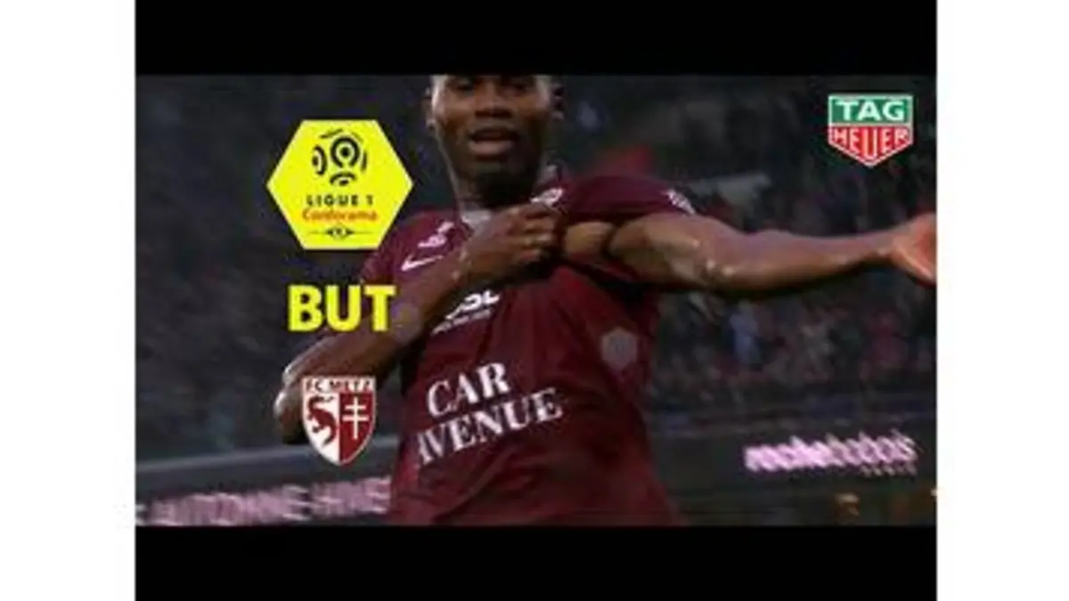 replay de But Habib DIALLO (11' pen) / FC Metz - AS Monaco (3-0) (FCM-ASM)/ 2019-20