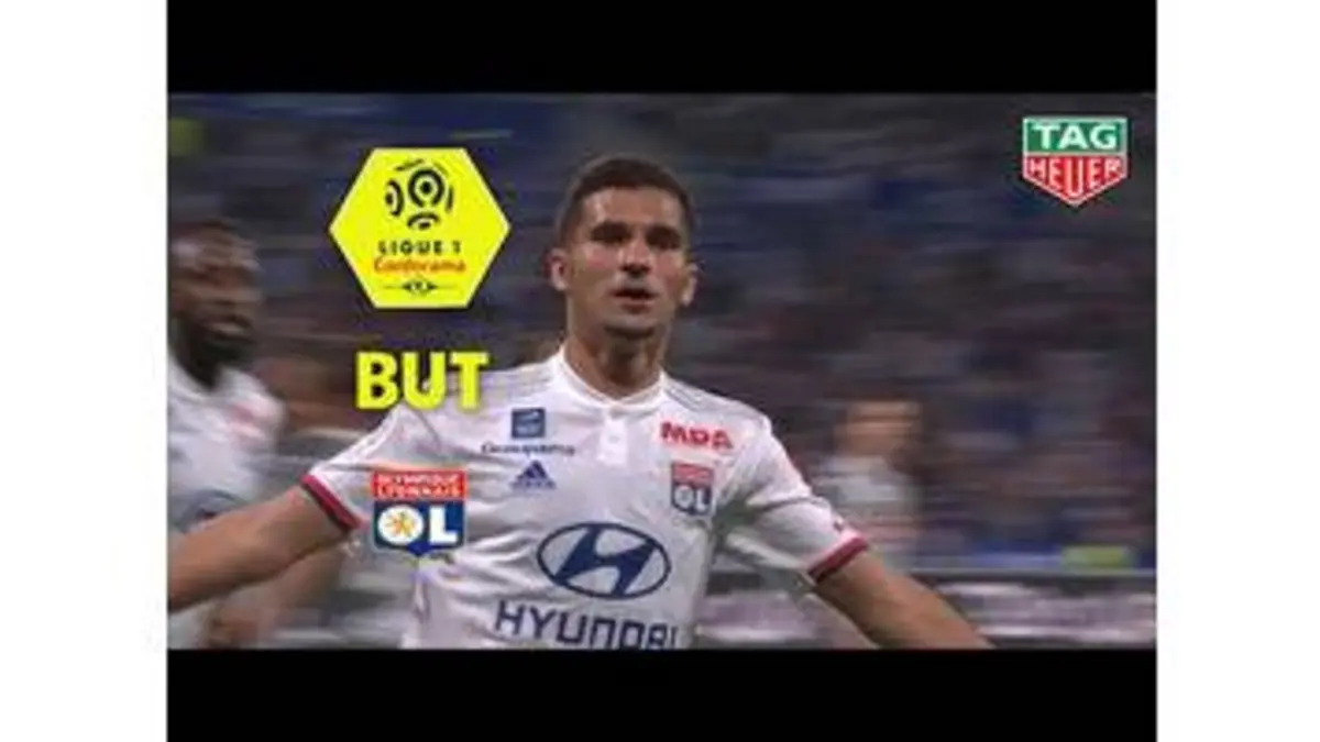 replay de But Houssem AOUAR (11') / Olympique Lyonnais - Angers SCO (6-0) (OL-SCO)/ 2019-20