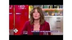 Carla Bruni au dîner - C à Vous - 06/10/2017