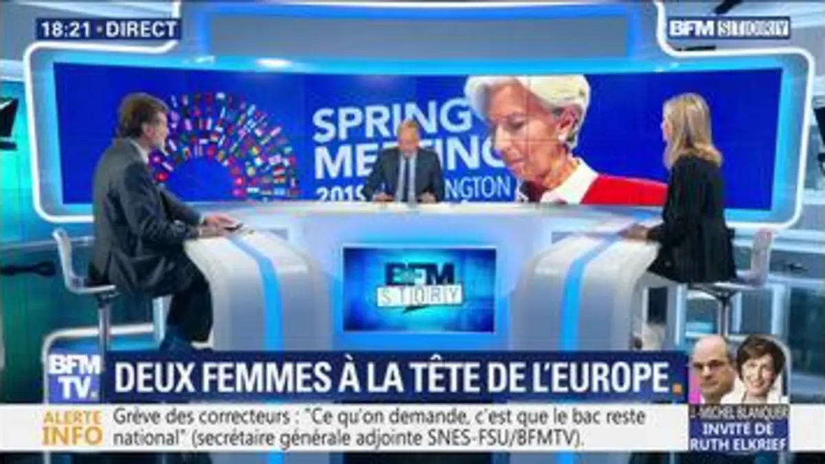 replay de Christine Lagarde et Ursula von der Leyen: deux femmes à la tête de l'Europe