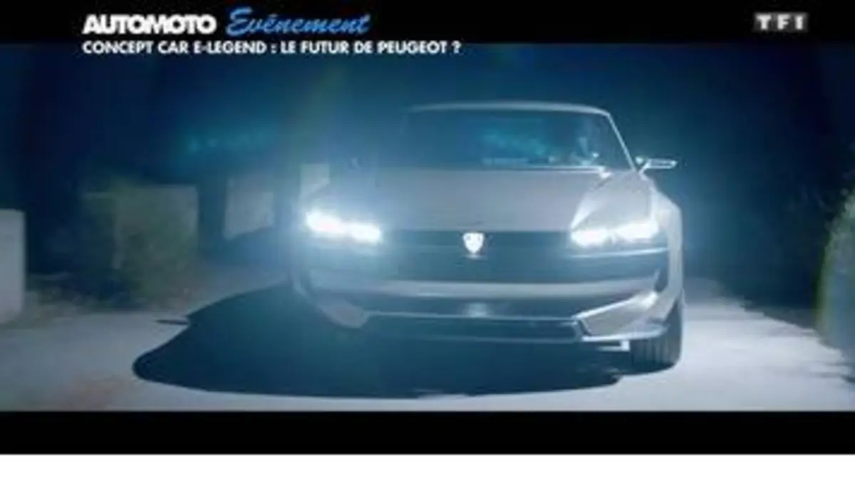 replay de Concept Car E-Legend : le futur de Peugeot ?
