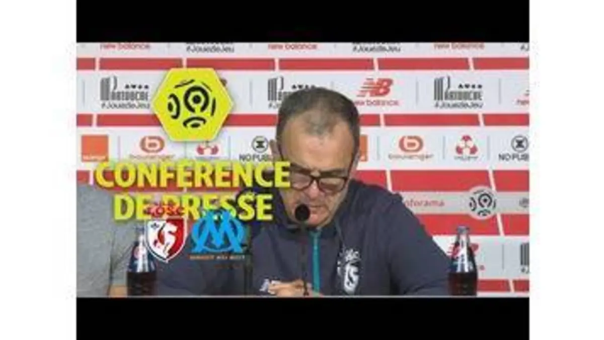 replay de Conférence de presse LOSC - Olympique de Marseille (0-1) - Ligue 1 Conforama / 2017-18