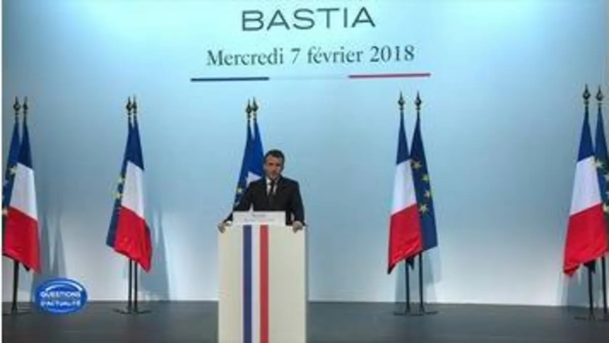 replay de Corse : Macron affiche sa fermeté face aux revendications des nationalistes