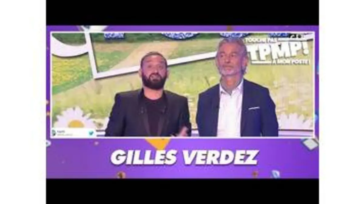 replay de Cyril Hanouna évoque les raisons de l'absence de Gilles Verdez dans TPMP