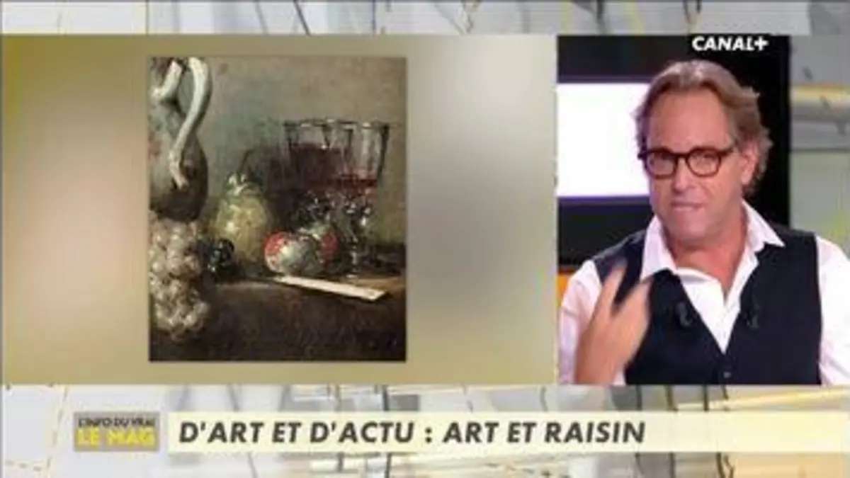replay de D'art et d'actu : art et raisin - L'info du vrai du 09/10 - CANAL+