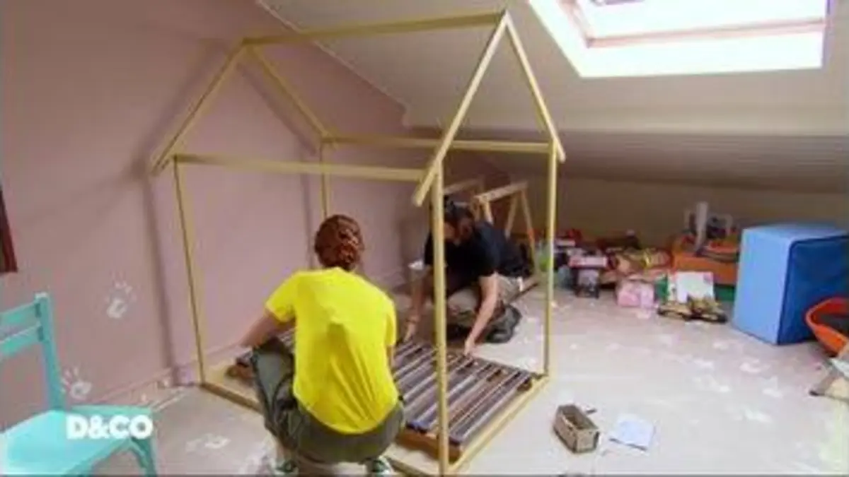 replay de D&CO : Comment fabriquer un lit-cabane ?