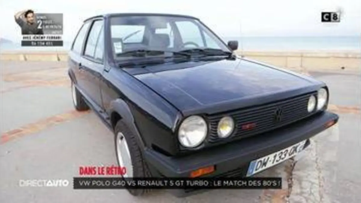 replay de Dans le rétro : Renault 5 GT Turbo vs VW Polo G40 : le match des 80?s