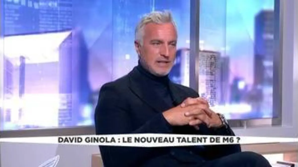 replay de David Ginola, nouveau talent de M6, est l'invité de la Médiasphère sur LCI