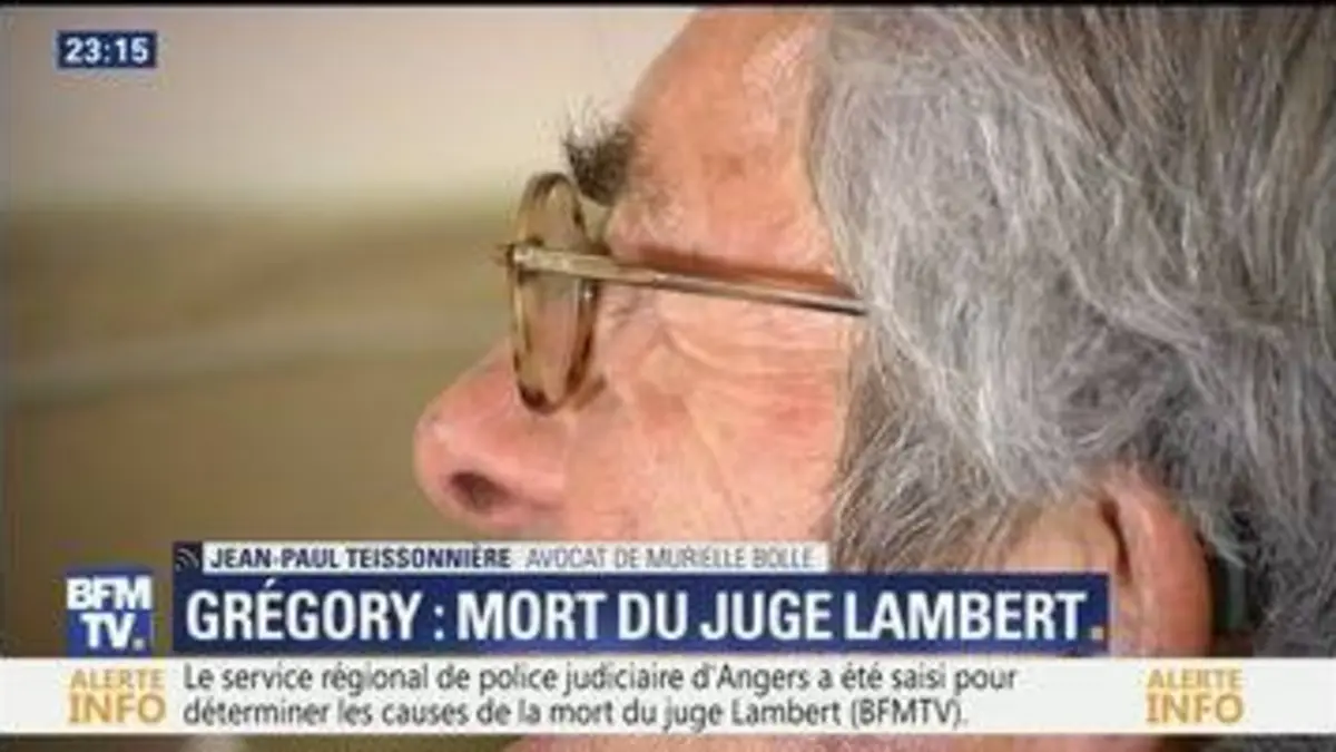 replay de Décès du juge Lambert: "Sa disparition va créer des difficultés dans le développement de l'instruction", Me Jean-Paul Teissonnière