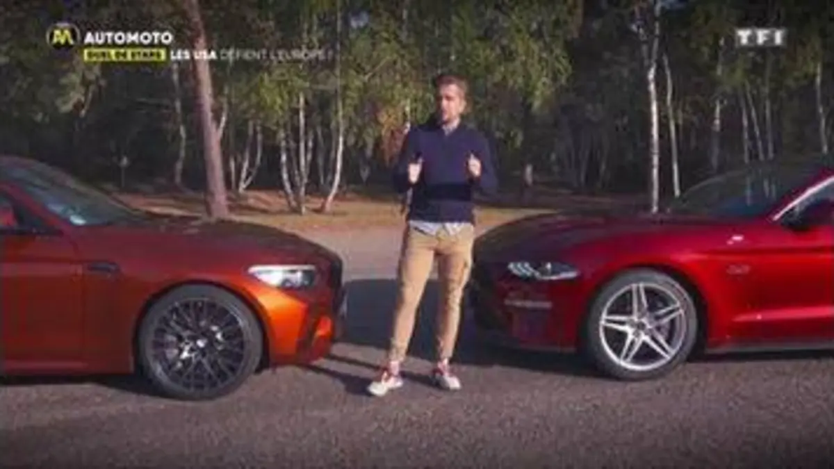 replay de Duel de stars : La Ford Mustang défie la BMW M2 Compétition
