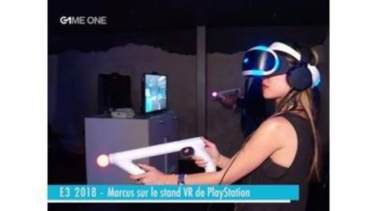 replay de E3 - 2018 - E3 2018 - Marcus sur le stand Vr de Playstation - E3 2018 - Marcus sur le stand Vr de Playstation