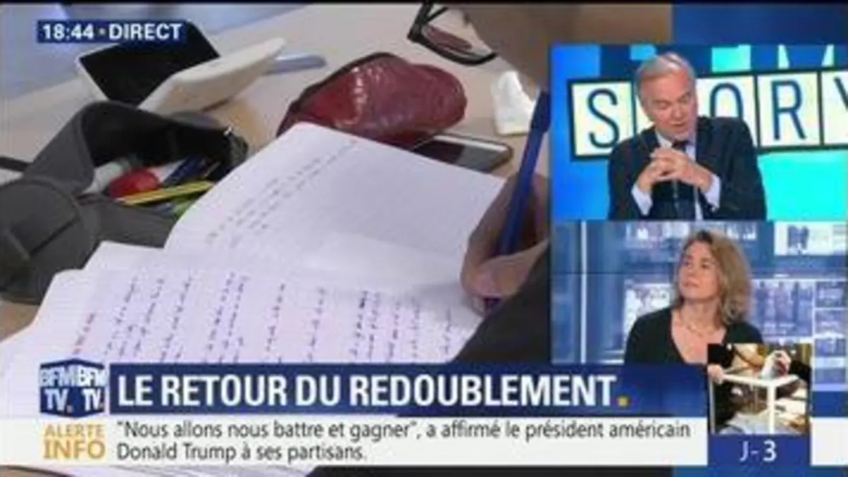 replay de Éducation: Jean-Michel Blanquer souhaite "autoriser à nouveau le redoublement"