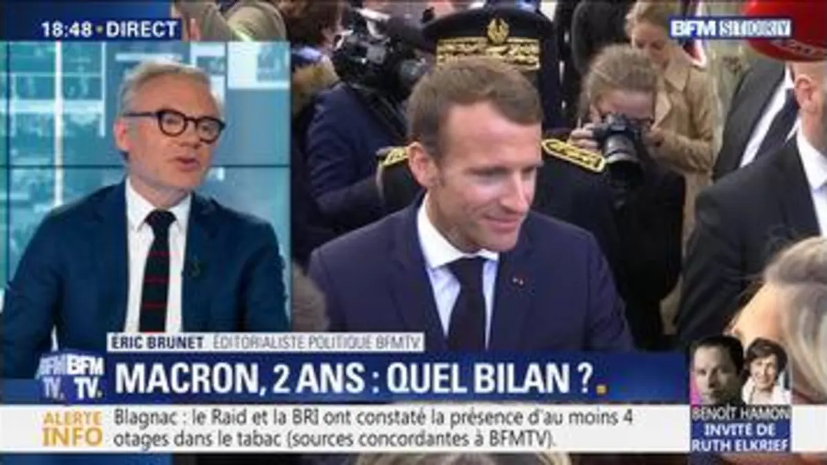 replay de Emmanuel Macron, 2 ans à l'Élysée: quel bilan ?