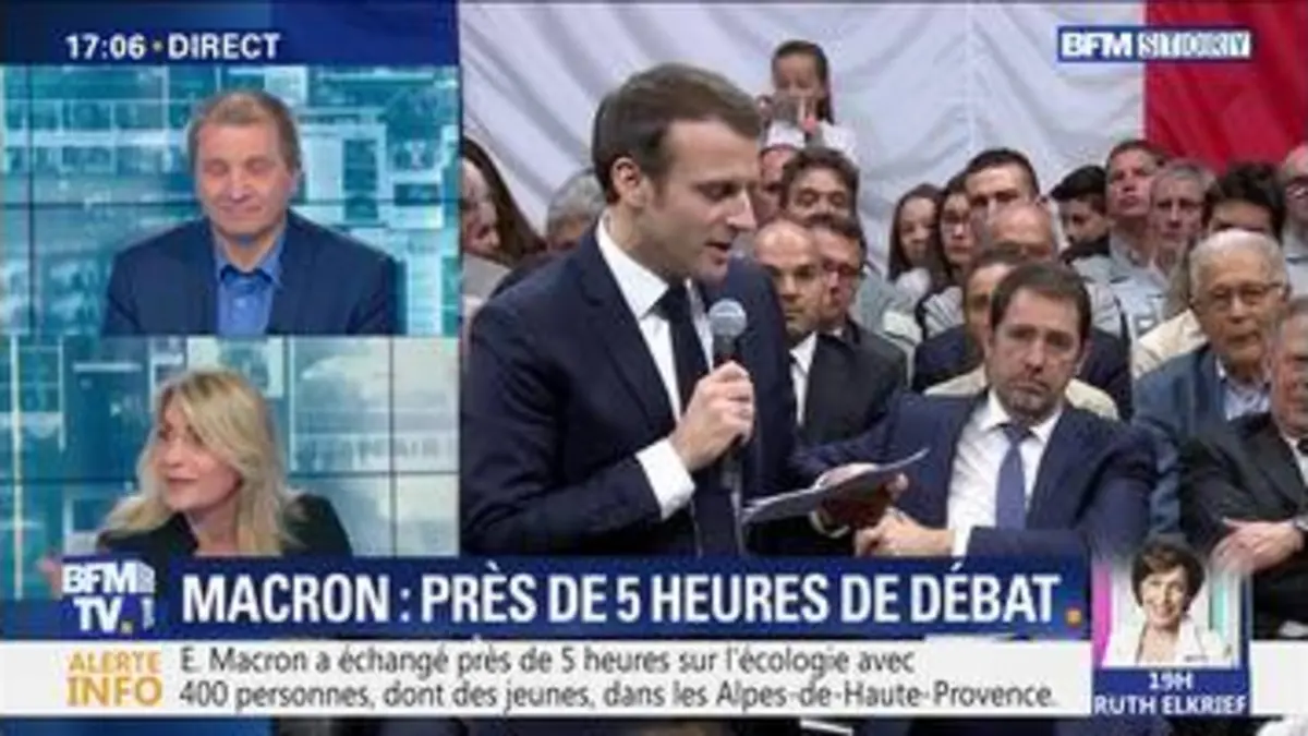 replay de Emmanuel Macron: “Accélérer le changement” (1/2)