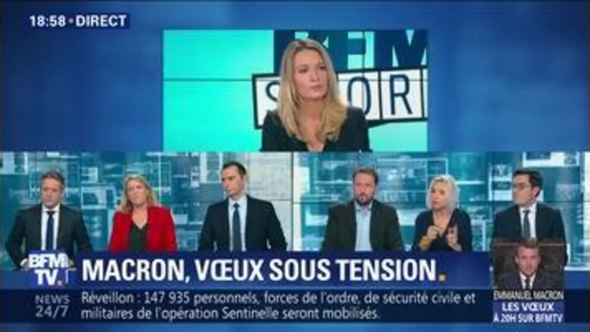 replay de Emmanuel Macron, vœux sous tension (2/2)