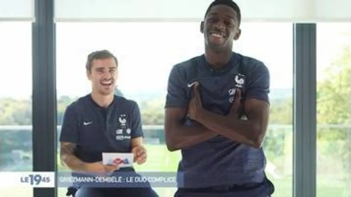 replay de Equipe de France : Griezmann - Dembele : le duo complice