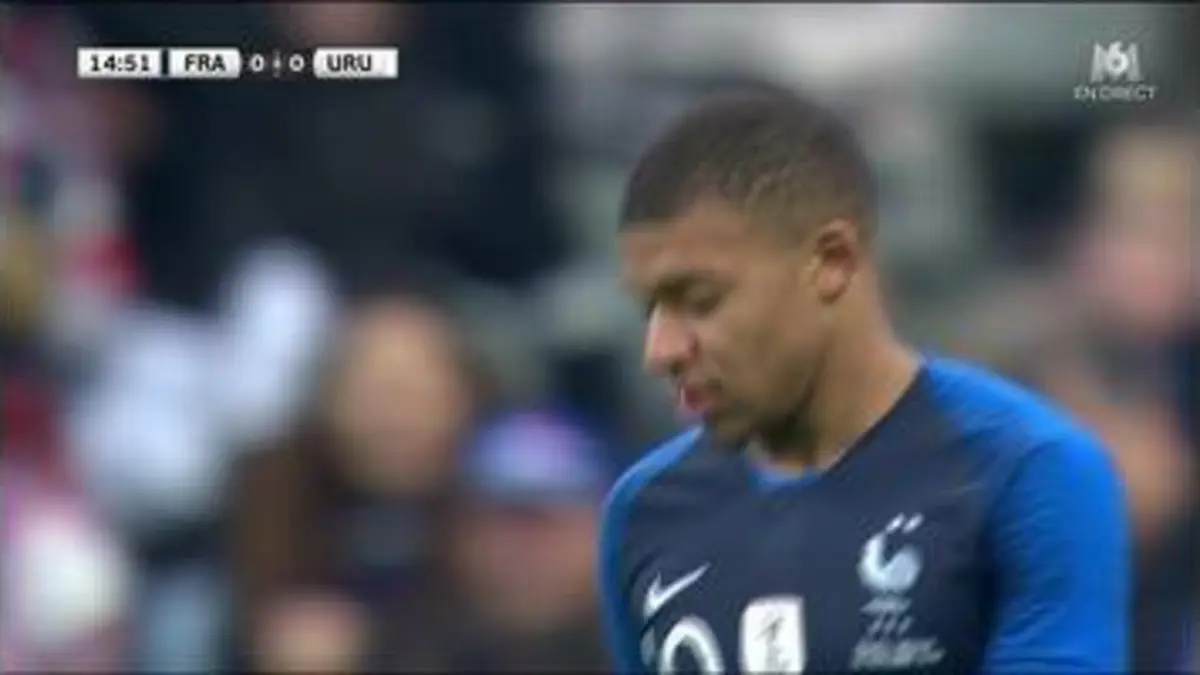 replay de Equipe de France : La percée de Kylian Mbappé (14') (0-0)