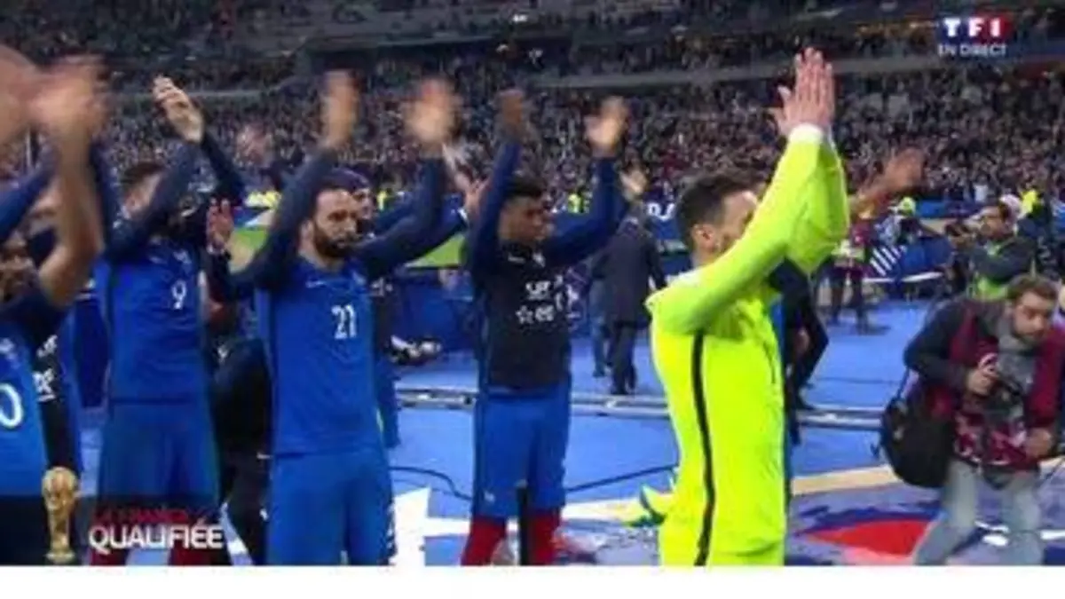 replay de Equipe de France : Le magnifique clapping du Stade de France
