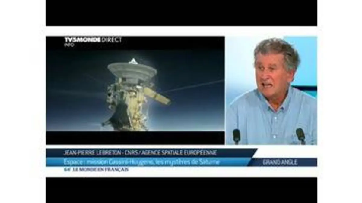 replay de Espace: Mission Cassini-Huygens, Jean-Pierre Lebreton nous raconte les mystères de Saturne
